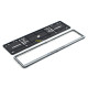 Volkswagen Das Auto Single Row 530mm Vehicle Registration License Plate Frame (Silver) Volkswagen Das Auto Single Row 530mm Vehicle Registration License Plate Frame (Silver)