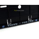 Volvo For Life Double Row 335mm Vehicle Registration License Plate Frame (Black) Volvo For Life Double Row 335mm Vehicle Registration License Plate Frame (Black)