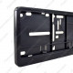 Plain Black Single Row 530mm Vehicle Registration License Plate Frame Plain Black Single Row 530mm Vehicle Registration License Plate Frame