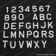 Crystal Letterings 60mm Height - CRY01 (Sold per Letter) Crystal Letterings 60mm Height - CRY01 (Sold per Letter)