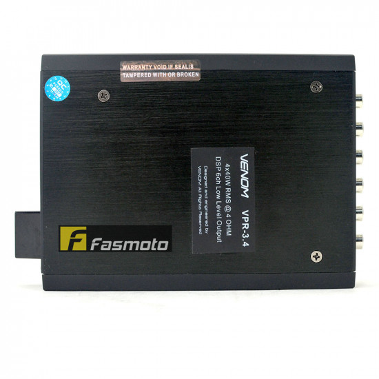 VENOM Pandora VPR 3.4 4-Channel DSP Amplifier Optical-in (PLUG N PLAY for certain car models)
