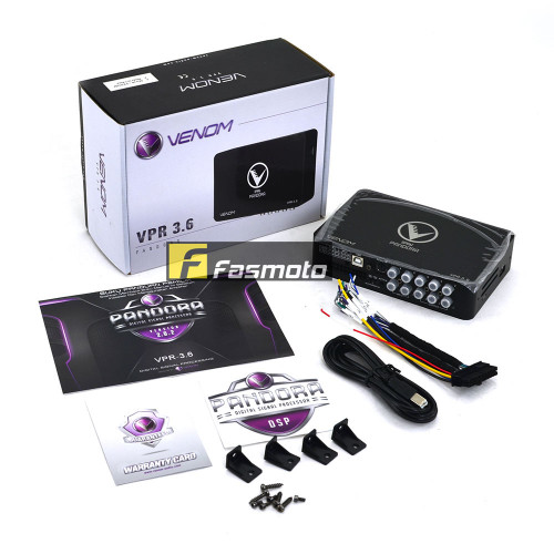 VENOM Pandora VPR 3.4 4-Channel DSP Amplifier Optical-in (PLUG N PLAY ...