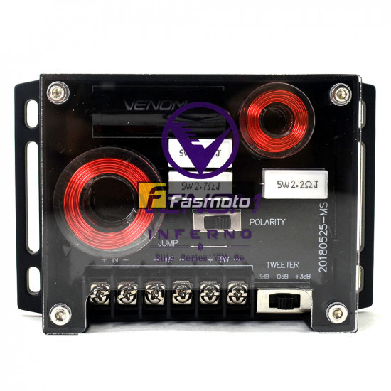 VENOM Inferno Series VIN 6E 6.5 inch Component Speakers VENOM Inferno Series VIN 6E 6.5 inch Component Speakers