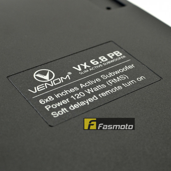 VENOM VX 6.8 PB Underseat Active Subwoofer VENOM VX 6.8 PB Underseat Active Subwoofer