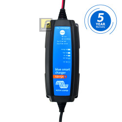 Victron Energy Automotive Blue Smart IP65s Charger 12V 5A 230V for Lead Acid, AGM and Lithium Ion Car Batteries