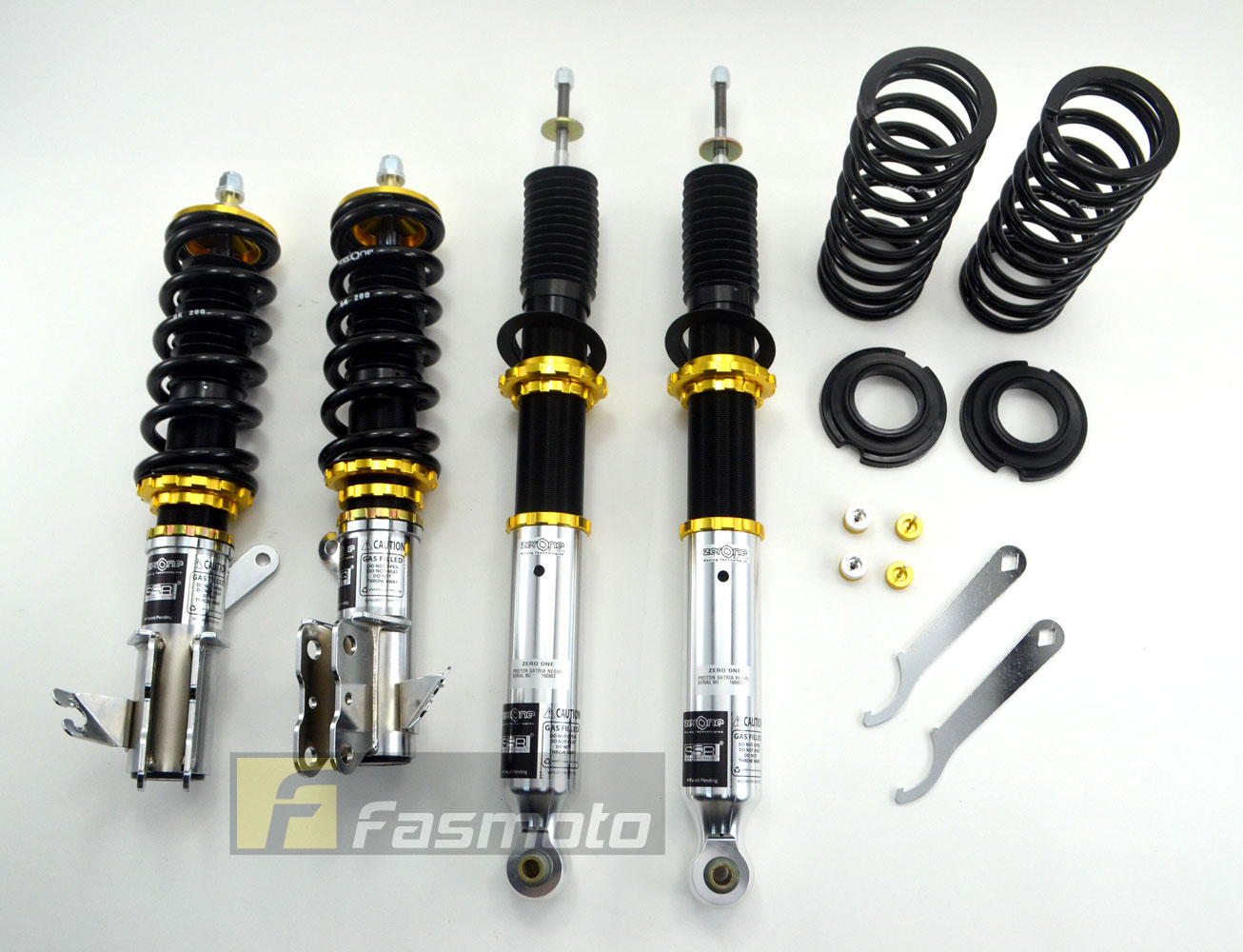 Zerone Ssr 700 Coilover Kit For Proton Satria Neo 2006