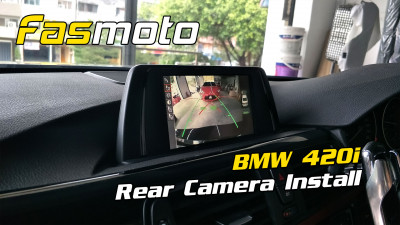 BMW 420i - 4 Series F32  Rear Camera Install