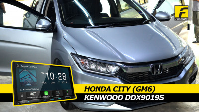 Honda City GM6 Kenwood DDX9019S Head Unit installation