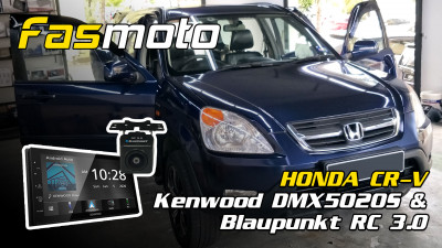 Honda CR-V 2nd Gen Kenwood DMX5020S and RC 3.0 Reverse Camera