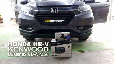 Honda HR-V Kenwood DDX9019S & DRV-N520 Install