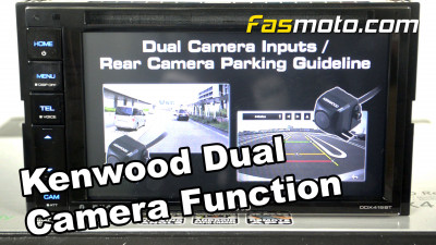 Kenwood DDX419BT Dual Camera Function Explained
