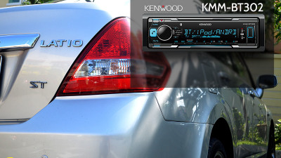 Kenwood KMM-BT302 Installation on Nissan Latio