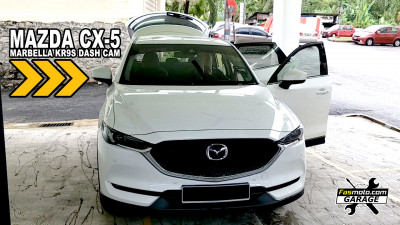 Mazda CX-5 Marbella KR9S Dual Channel Dash Cam Install