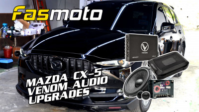 Mazda CX5 Venom Audio Upgrade - DSP Amplifier, Speakers and Active Subwoofer