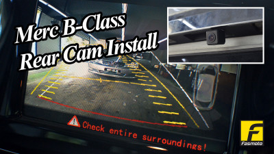 Mercedes Benz B200 B Class Rear Parking Camera install