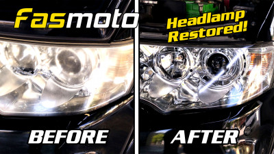 Mitsubishi Pajero Sport Dashcam and Headlamp Restoration