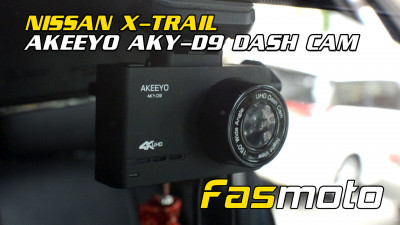 Nissan X Trail AKEEYO AKY D9 2-Channel Dash Cam
