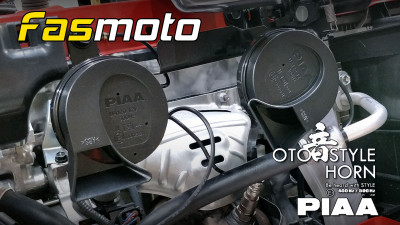 PIAA Oto Style Horn installed in the Perodua Myvi Advance 3rd Gen (M800)