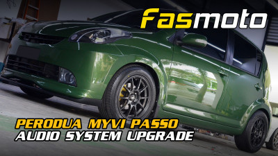Perodua Myvi Passo Audio System Upgrades - Soundproofing, Speakers, Subwoofers