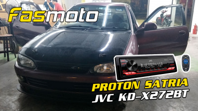 Proton Satria 1st Gen JVC KD-X272BT