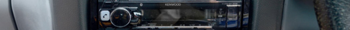 Kenwood KMM-BT302 on a Proton Waja