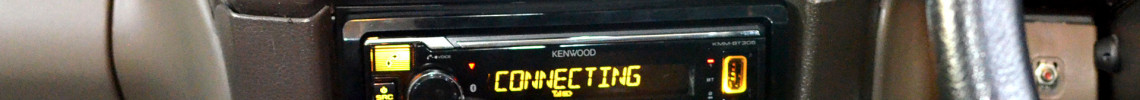 Proton Waja Kenwood KMM-BT305 Single DIN install Proton Waja Kenwood KMM-BT305 Single DIN install