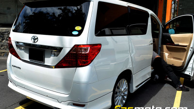 Toyota Alphard 2014 - Redbat Double Lock Install