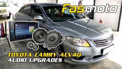 Toyota Camry ACV40 (XV40) Audio Upgrades
