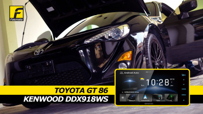 Toyota GT86 Kenwood DDX918WS and Front Camera Install