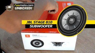 Unboxing the JBL Stage 810 8