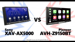 VERSUS: Sony XAV-AX5000 vs Pioneer AVH-Z9150BT