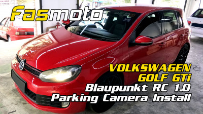 Volkswagen Golf GTi Mk6 Blaupunkt RC 1.0 Reverse Camera