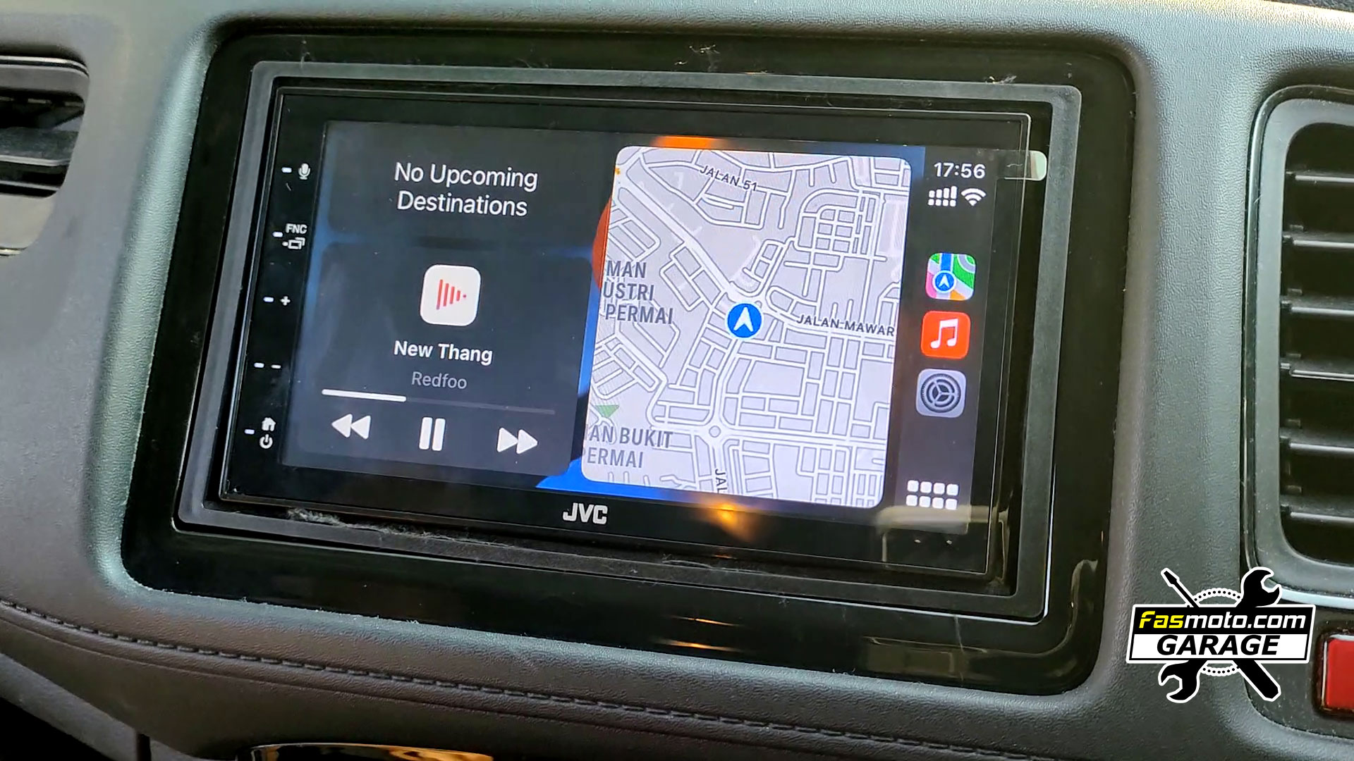 Honda HRV JVC KWM560BT & Focal Speakers Install Malaysia