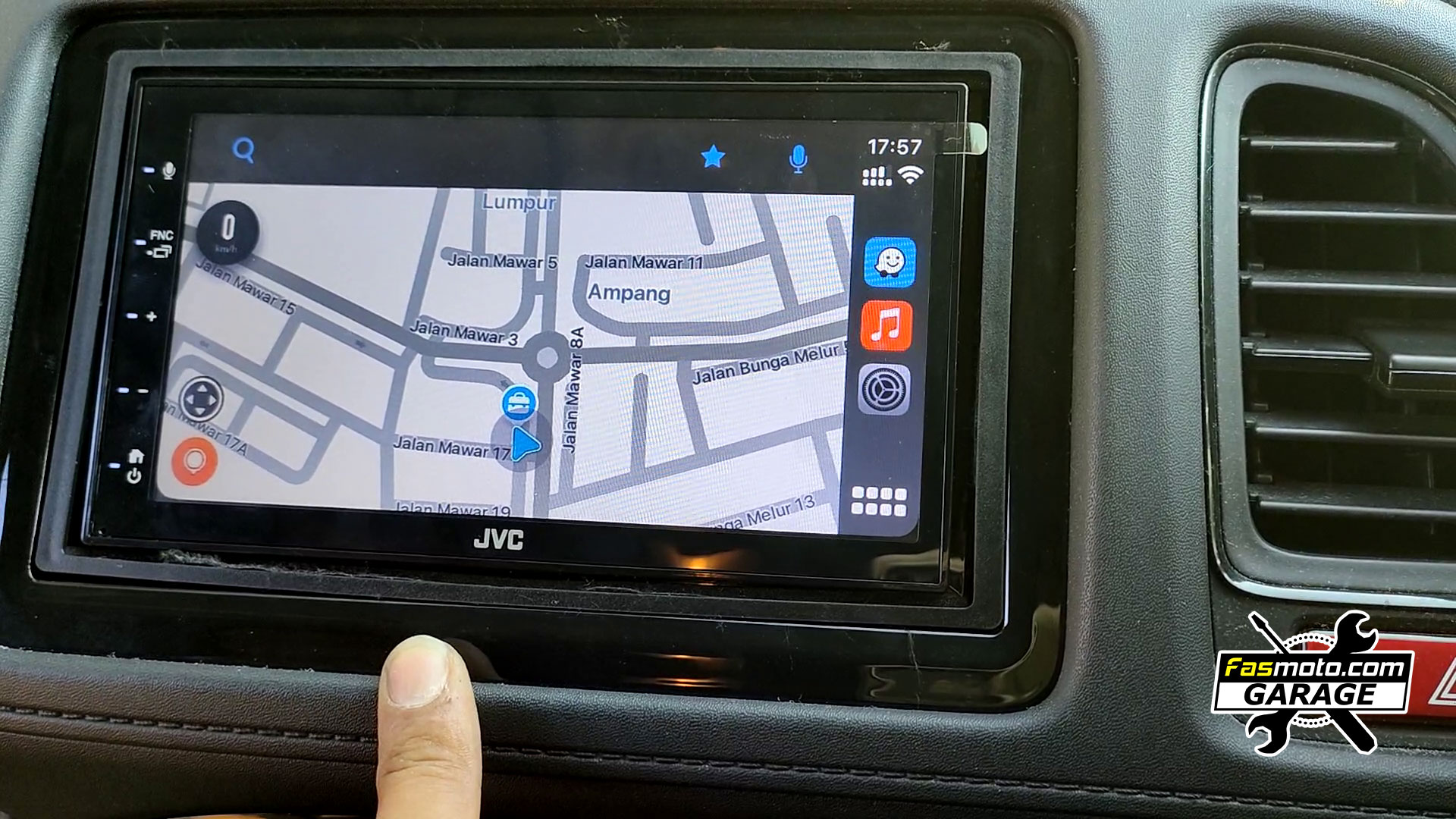Honda HRV JVC KWM560BT & Focal Speakers Install Malaysia