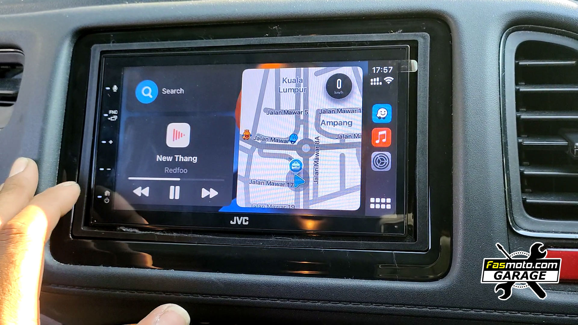 Honda HRV JVC KWM560BT & Focal Speakers Install Malaysia