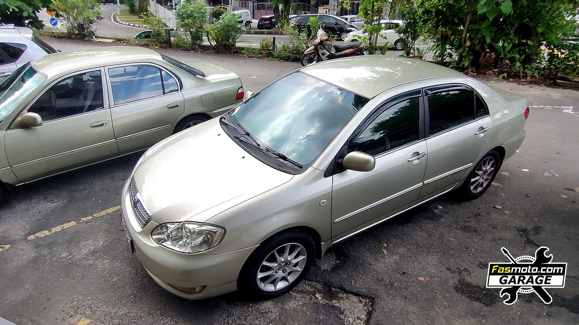 Toyota Corolla Altis 9th Gen Front View