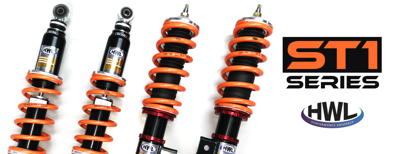 HWL ST1 Series Adjustable Coilover Top Banner