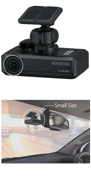 KENWOOD DRV-N520 Full HD Dashboard Camera compatible w/ select KENWOOD Receivers