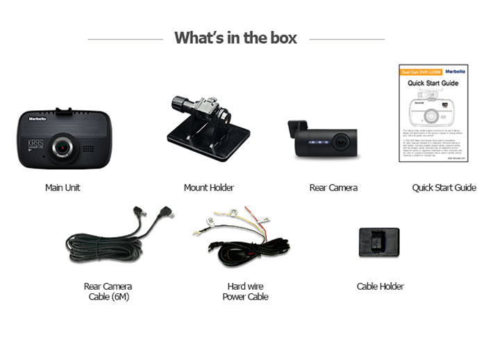 Marbella KR9S Dash Cam