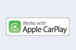 Pioneer Works with Apple CarPlay Logo