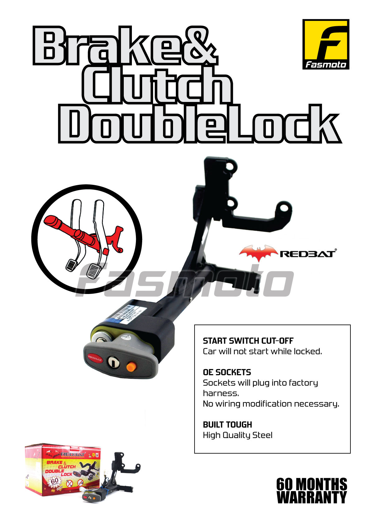 Fasmoto Redbat Double Lock