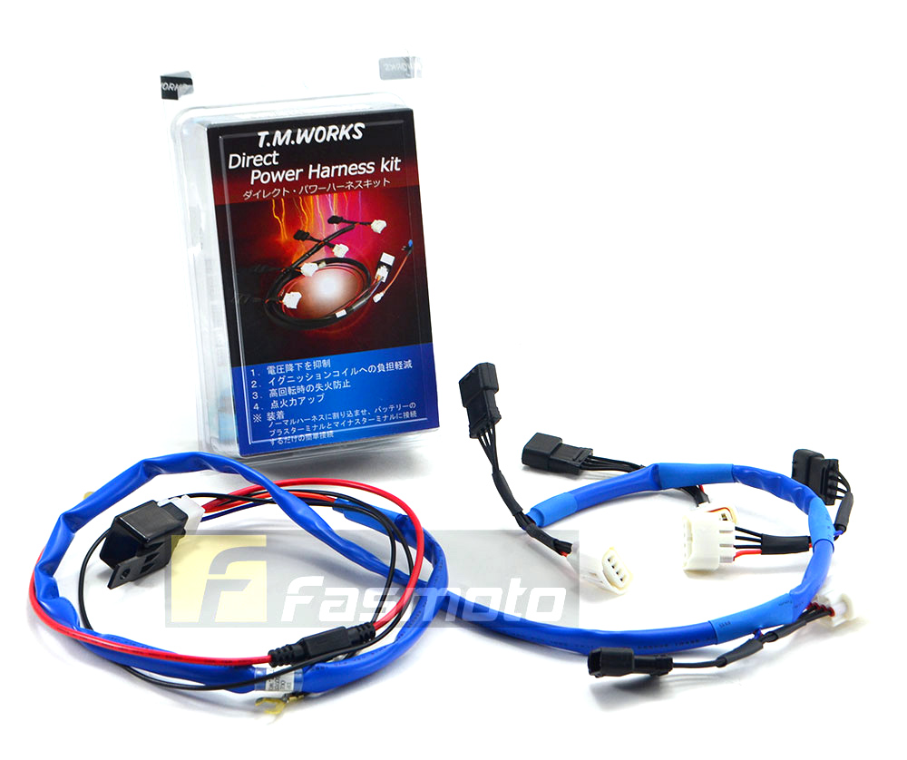 T.M.Works Direct Power Harness for Toyota Daihatsu Perodua 4 Cylinder Engines