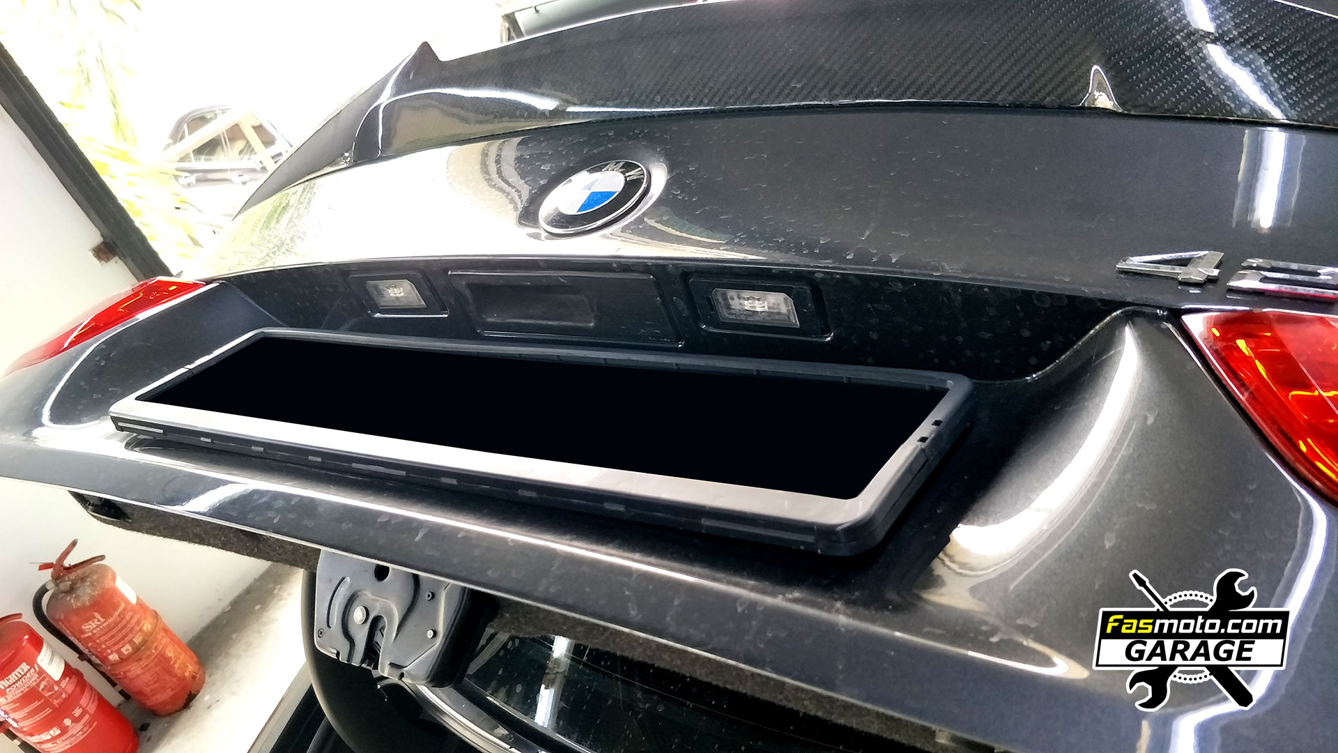 BMW 420i - 4 Series F32  Rear Camera Install