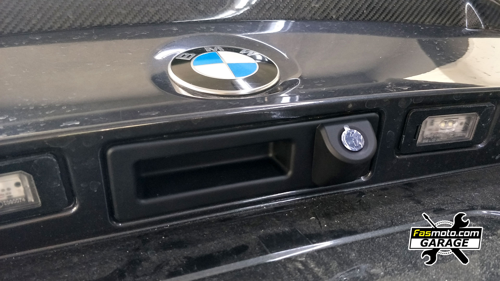 BMW 420i - 4 Series F32  Rear Camera Install