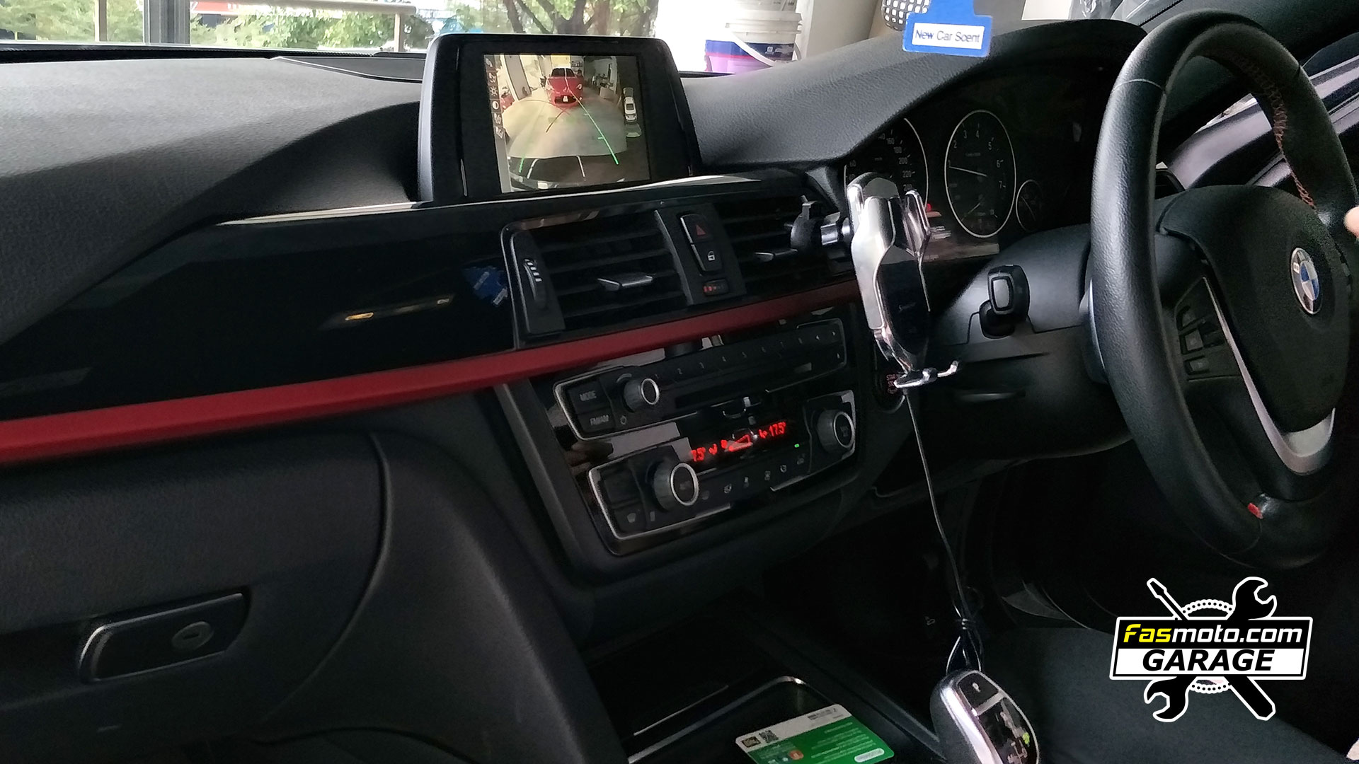 BMW 420i - 4 Series F32  Rear Camera Install