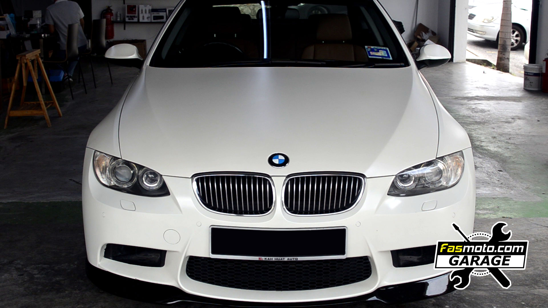 BMW E92 9 inch Teyes CC2L Android Player and AHD Rear Camera Install