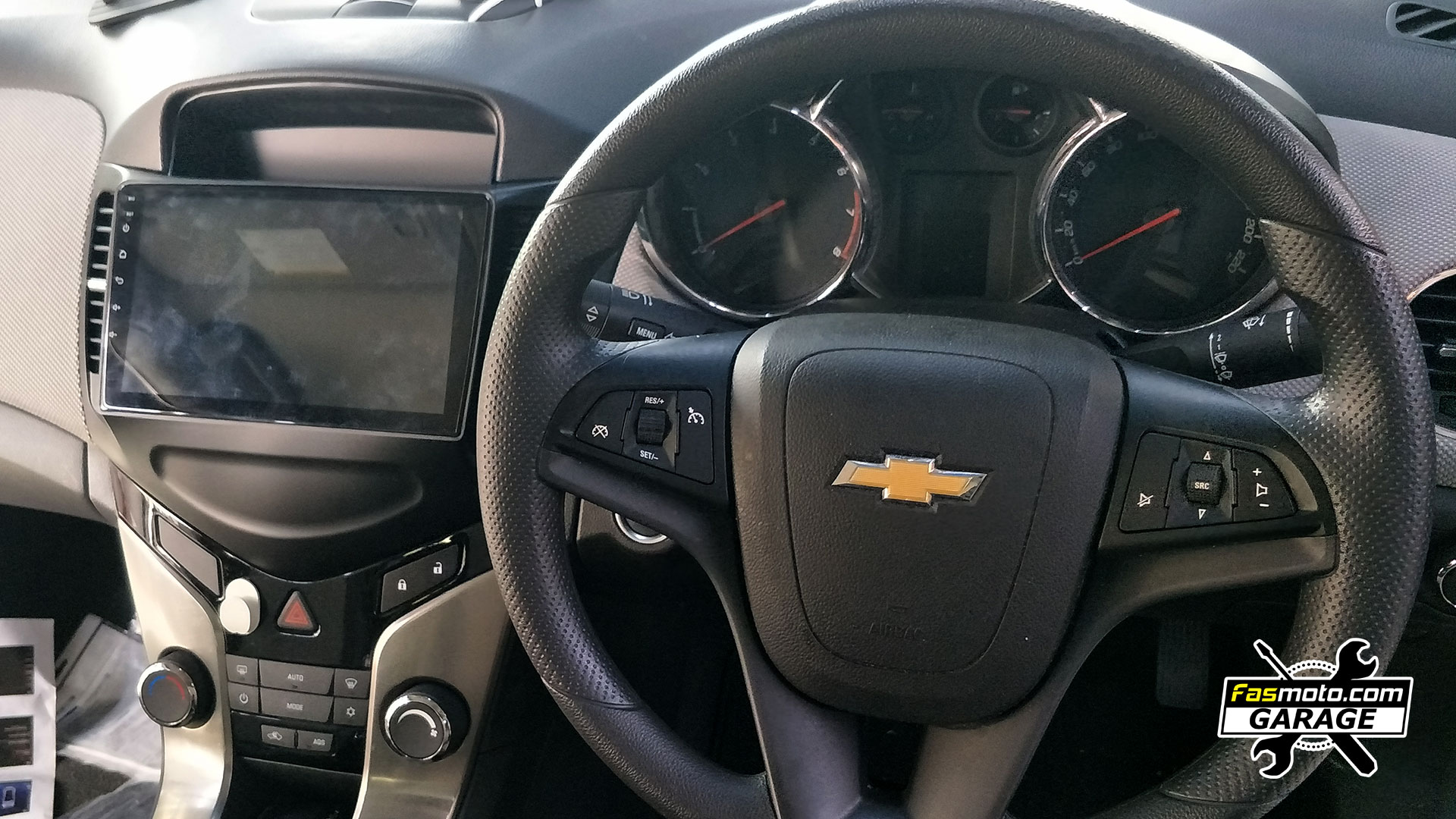 Chevrolet Cruze TEYES CC2L Android Head Unit and AHD Reverse Camera Install