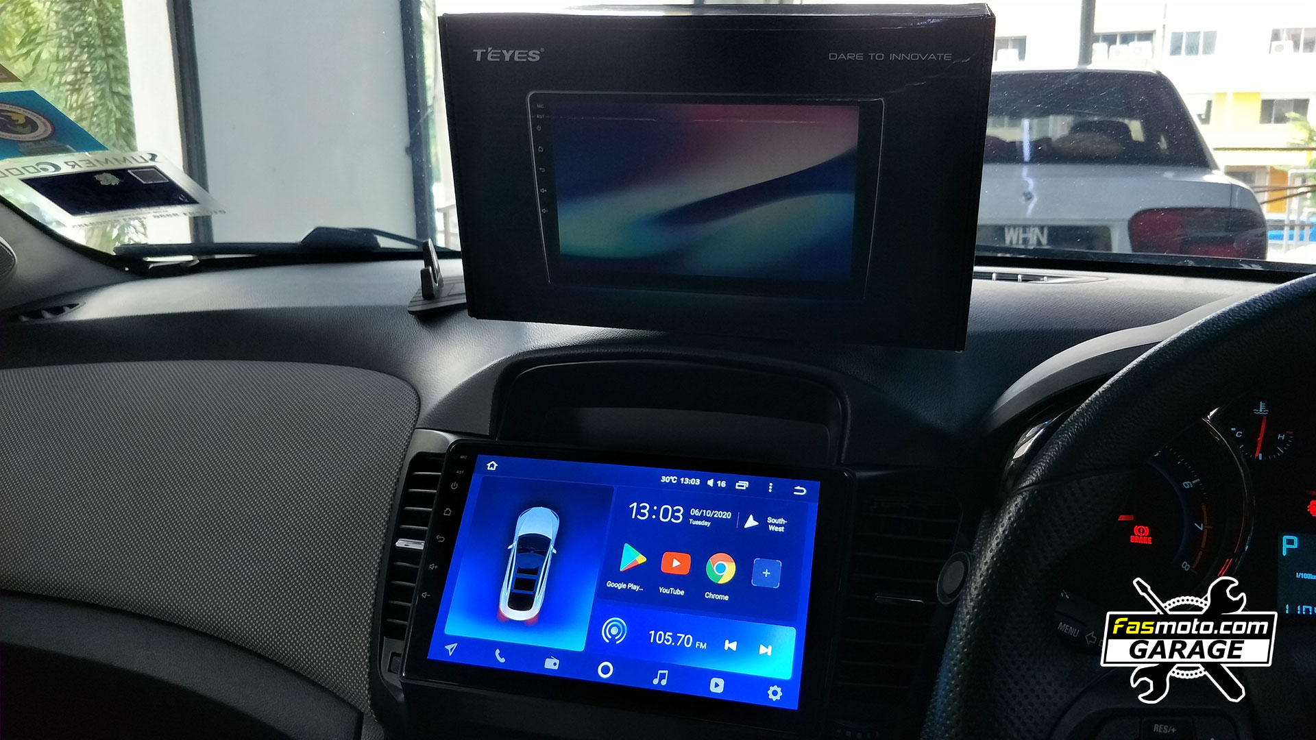 Chevrolet Cruze TEYES CC2L Android Head Unit and AHD Reverse Camera Install