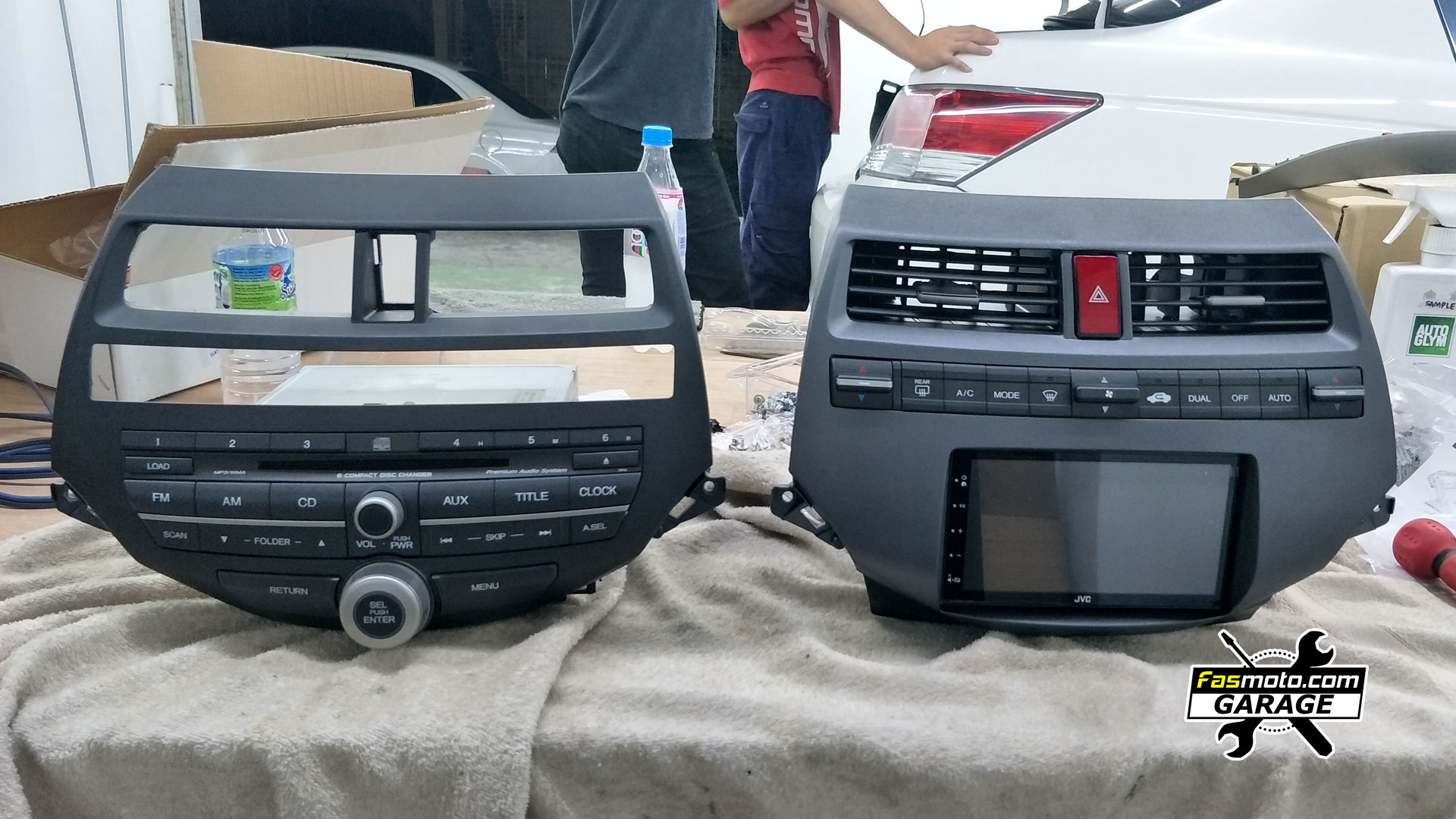 Honda Accord 8th Generation JVC and Blaupunkt install