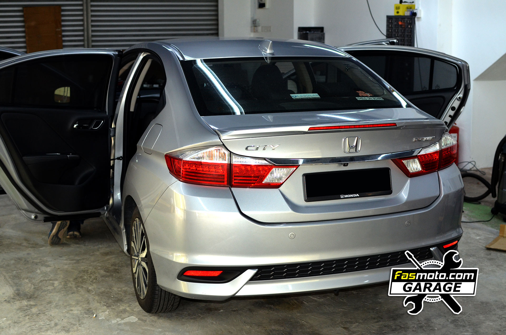 Honda City GM6 Rear View